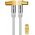 Goobay TV antenna k�bel 4x �rny�kolt aranyozott koax 2m