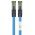 Goobay RJ45 CAT 6A patchk�bel CAT 8.1 S/FTP 15m k�k LSZH