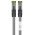 Goobay RJ45 CAT 6A patchk�bel CAT 8.1 S/FTP 25m sz�rke LSZH
