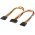Goobay Y SATA t�pk�bel 1x dug� 2x aljzat bels� PC HDD/SSD/DVD