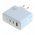 OTB GaN USB t�lt� 3-port (2xUSB-C+1xUSB-A) 100W USB-PD feh�r