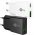 Goobay USB-C PD GaN gyors t�lt� 20W 1x USB-C 1x USB-A feh�r