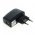 Helyettes�t� h�l�zati adapter adapter, 1A, fekete 90 fokos