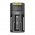 Nitecore UMS2 USB gyorst�lt� ,LCD kijelz�vel, 2 t�lt� csatorn�s Li-Ion Akkumul�torhoz - A k�szlet erej�ig!