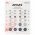 Arcas gombelem v�log. 24db/csomag CR1620/CR2016/CR2025/CR2032 AG1/3/4/5/8/10/12/13 alk�li l�tium