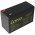 Kung Long WP7.2-12M 12V 7,2Ah VDS G109001 Faston 4,8mm AGM �lom-zsel�s