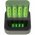 GP ReCyko B421 USB 4-csatorn�s t�lt� + 4x AA 1.2V 2100mAh Akkumul�tor 4db/csomag NiMH