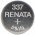 Renata 337 SR416SW ez�st-oxid gombelem 1,55V 1db
