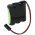 Helyettes�t� Akkumul�tor v�szvil�g�t�s VRI 70360503513 N-600AAC 3,6V 600mAh NiCd