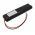 Helyettes�t� Akkumul�tor v�szvil�g�t�s 9,6V 1800mAh L2x4 Sub-C 200mm k�bellel NiMH