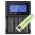Helyettes�t� Akkumul�tor Panasonic 18650 3,7V 3400mAh 1db/csomag + LCD gyorst�lt� Li-Ion