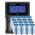 Helyettes�t� Akkumul�tor CR123A 3,7V 850mAh 16db/csomag LCD gyors t�lt� �s 2db t�rol�doboz Li-Ion