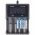 Helyettes�t� Akkumul�tor CR123A 3,7V 760mAh 2db/csomag t�lt�vel Li-Ion