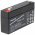 Exide Powerfit S306/1,2 S 6V 1200mAh Faston 4,8mm Akkumul�tor AGM �lom-zsel�s