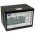 Exide Dryfit GF 12 052 Y O 12V 52700mAh Akkumul�tor AGM �lom-zsel�s