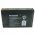 Panasonic LC-P067R2NA1 LC-P067R2P 6V 7200mAh Faston 6,3mm AGM �lom-zsel�s