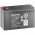 Panasonic UP-VW1245P1 12V 7,8Ah Faston 6,3mm Akkumul�tor AGM �lom-zsel�s