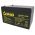 Kung Long WP12-12A F2 12V 12Ah VdS G100036 6,3mm Faston Akkumul�tor AGM �s �lom-zsel�s
