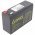 KungLong WP1224W 12V 6Ah F2 6,3mm Faston Akkumul�tor AGM �lom-zsel�s