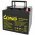 Kung Long WPS40-12 12V 40Ah Akkumul�tor M6 lapos p�lus� csatlakoz� AGM/�lom-zsel�s