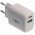 Ansmann HC218PD USB t�lt� USB-A �s USB-C 20W feh�r