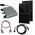 Balkon napelem szett 2x455W DAHDHM72L9BW DEYE M80G3 800W inverter csomag powerbank