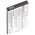 Helyettes�t� Akkumul�tor mobiltelefon Olympia Viva Plus 2148 SZW20110613 3,7V 1100mAh Li-Ion