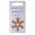 Power one Zinc Air 312 hall�k�sz�l�k elem 1,45V 6db/csomag
