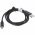 USB 2.0 adat- �s t�lt�k�bel USB A mini USB 100cm fekete