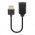 HDMI Flex adapter fekete HDMI A dug� HDMI A aljzat 0,1m