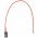 Graupner JR lapos vev� Akkumul�tor csatlakoz�k�bel 20cm 2x0,25mm2