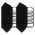 FFP2 v�d�maszk fekete 5-r�teg� 10db/csomag DIN EN1492001+A12009