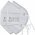 2db/csomag FFP2 v�d�maszk 5-r�teg� szelepes n�lk�l DIN EN1492001+A12009