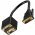DVI Y-Adapter 1x DVI dug� 1x DVI-I aljzat 1x S-VGA aljzat aranyozott �rintkez�k 30cm