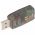 USB 2.0 k�ls� hangk�rtya USB A 2x3,5mm mikrofon �s fejhallgat� csatlakoz�