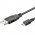 USB 2.0 Hi-Speed k�bel A csatlakoz� micro B csatlakoz� 1,8m fekete