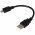 USB 2.0 Hi-Speed k�bel A - Mini B 5 t�s 0,15m fekete tablet