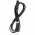 Sv�jci h�l�zati k�bel IEC 320 C5 sv�jci dug� Typ J 1,8m fekete H03VV-F3G 0,75mm2 10A 250V