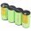 Helyettes�t� Akkumul�tor Gardena ACCU75 ACCU 75 kerti g�p 4,8V 2000-2100mAh Faston 2,8/4,8mm NiMH