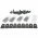 Husqvarna Automower extra vastag 0,6mm karbon peng�k 45db/csomag