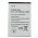Helyettes�t� Akkumul�tor Wiko Ozzy S104-H56000-003 mobiltelefon 3,7V 1320mAh 4,9Wh Li-Ion