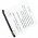 Helyettes�t� Akkumul�tor Wiko Pulp 3G 5251 mobiltelefon 3,8V 2500mAh 76,95x59,95x4,20mm fekete Li-Ion