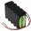 Helyettes�t� Akkumul�tor orvostechnikai NC Fresenius Vial MCM MCM400 MCM400D Argus 400 12V 0,6Ah