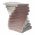 Orvostechnikai EKG pap�r Zoll hajtogatott (endlos) perfor�lt 10db/csomag 200lap/blokk 90x90mm