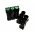 T�vtart� szett h�rom 18650 cell�hoz fels� �s als� r�sz 67mm 20mm 60mm