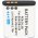 Helyettes�t� Akkumul�tor Sanyo DB-L80 DMX-CG10 VPC-CG10 VPC-X1200 videokamera