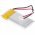 Helyettes�t� Akkumul�tor Sennheiser Flex 5000 fejhallgat� 3,7V 400mAh Li-Polymer