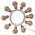 LED d�szvil�g�t�s csillog� G50 melegfeh�r 10LED 2,25m elemmel m�k�d� 2 Mignon ceruza 48461