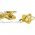 Riffelmacher & Weinberger LED d�szf�z�r 10 arany csillag 6,5x6,5cm 2xAA belt�ri melegfeh�r