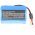 Helyettes�t� Akkumul�tor orvostechnikai ResMed Stellar 14,4V 2600mAh 4S1P US18650VT3 SE301120 Li-Ion